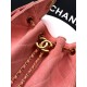 Replica di lusso Borse Chanel 25 Mini Hobo AS5631 pelle di vitello scamosciata rosa Imitazioni Cloni Borse Chanel 25 Mini Hobo AS5631 pelle di vitello scamosciata rosa firmate