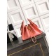 Replica di lusso Borse Chanel 25 Mini Hobo AS5631 pelle di vitello scamosciata rosa Imitazioni Cloni Borse Chanel 25 Mini Hobo AS5631 pelle di vitello scamosciata rosa firmate