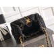 Replica di lusso Borse Chanel 25 piccola Hobo tweed multicolore AS5631 Nero Imitazioni Cloni Borse Chanel 25 piccola Hobo tweed multicolore AS5631 Nero firmate