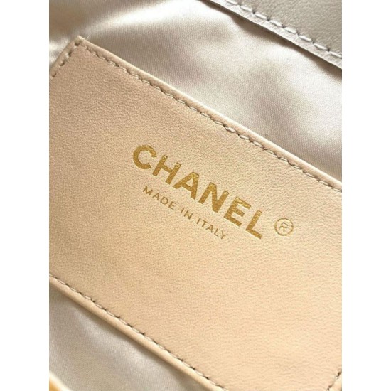 Replica di lusso Borse Chanel 25 piccola Hobo tweed multicolore AS5631 bianca Imitazioni Cloni Borse Chanel 25 piccola Hobo tweed multicolore AS5631 bianca firmate