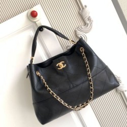 Replica Perfetta Borsa a tracolla/shopping Chanel Coco piccola AS5634 Nero firmate