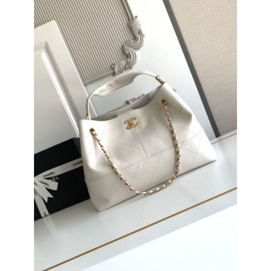 Replica di lusso Borse a tracolla/shopping Chanel Coco piccola AS5634 Bianco Imitazioni Cloni Borse Replica a tracolla/shopping Chanel Coco piccola AS5634 Bianco firmate