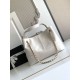 Replica di lusso Borse a tracolla/shopping Chanel Coco piccola AS5634 Bianco Imitazioni Cloni Borse Replica a tracolla/shopping Chanel Coco piccola AS5634 Bianco firmate