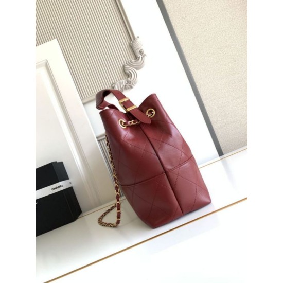 Replica di lusso Borsa a tracolla/shopping Chanel Coco piccola AS5634 Rosso Imitazioni Cloni Borsa a tracolla/shopping Chanel Coco piccola AS5634 Rosso firmate