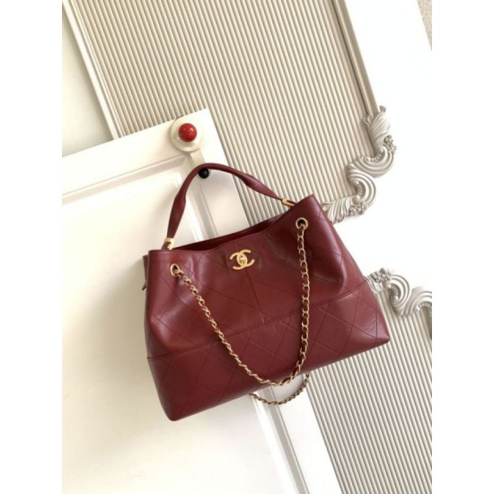 Replica di lusso Borsa a tracolla/shopping Chanel Coco piccola AS5634 Rosso Imitazioni Cloni Borsa a tracolla/shopping Chanel Coco piccola AS5634 Rosso firmate