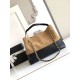 Replica di lusso Borse shopping Chanel 25A piccola stile Hobo AS5634 scamosciata/agnello Marrone/Nero Imitazioni Cloni Borse Replica shopping Chanel 25A piccola stile Hobo AS5634 scamosciata/agnello Marrone/Nero firmate