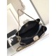 Replica di lusso Borse Firmate shopping Chanel 25A piccola stile Hobo AS5634 scamosciata/agnello Grigio/Nero Imitazioni Cloni Borse Firmate Replica shopping Chanel 25A piccola stile Hobo AS5634 scamosciata/agnello Grigio/Nero firmate