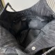 Replica di lusso Borsa tote Chanel vintega Denim XL Coco Cabas AS2138 Imitazioni Cloni Borsa tote Chanel vintega Denim XL Coco Cabas AS2138 firmate