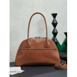 Borse tote Miu Miu Vivant nappa 5BB199 marrone