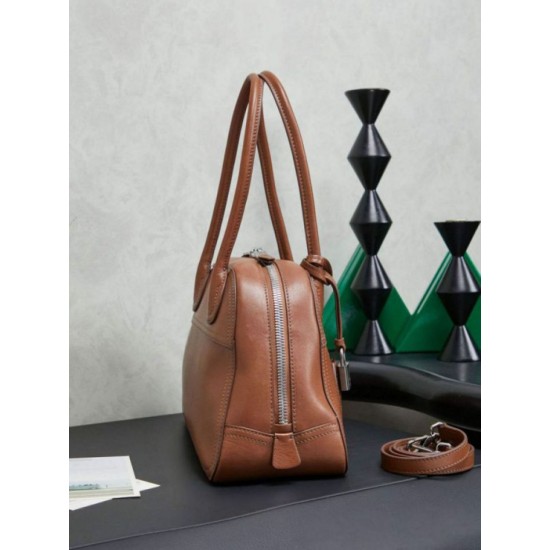 Replica di lusso Borse Imitazioni tote Miu Miu Vivant nappa 5BB199 marrone Imitazioni Cloni Borse Imitazioni tote Miu Miu Vivant nappa 5BB199 marrone firmate
