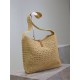 Replica di lusso Borsa hobo YSL Saint Laurent Le 5 à 7 in rafia Naturale Imitazioni Cloni Borsa hobo YSL Saint Laurent Le 5 à 7 in rafia Naturale firmate