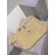 Replica di lusso Borsa hobo YSL Saint Laurent Le 5 à 7 in rafia Naturale Imitazioni Cloni Borsa hobo YSL Saint Laurent Le 5 à 7 in rafia Naturale firmate