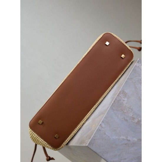Replica di lusso Borse shopping Jamie YSL Saint Laurent Rafia Naturale Imitazioni Cloni Borse shopping Jamie YSL Saint Laurent Rafia Naturale firmate