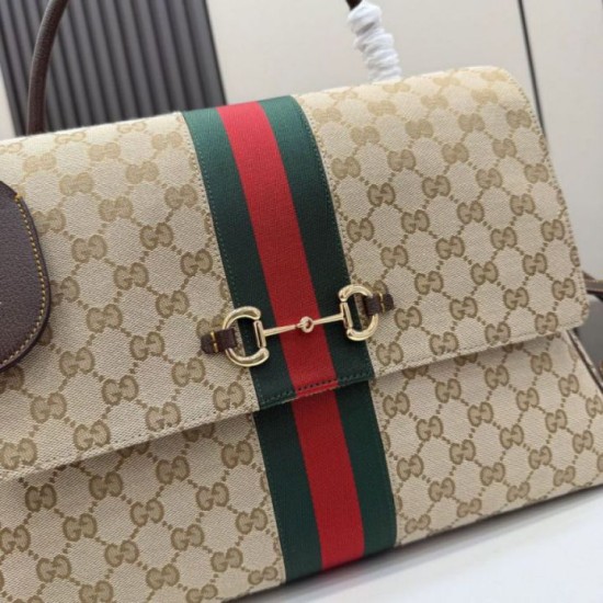 Replica di lusso Borse a mano grande Gucci Paparazzo 875019 Marrone Imitazioni Cloni Borse Replica a mano grande Gucci Paparazzo 875019 Marrone firmate