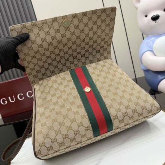 Replica di lusso Borse a mano grande Gucci Paparazzo 875019 Marrone Imitazioni Cloni Borse Replica a mano grande Gucci Paparazzo 875019 Marrone firmate