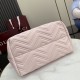 Replica di lusso Borsa tote media Gucci 855279 GG Marmont Rosa Imitazioni Replica Perfetta Borsa tote media Gucci 855279 GG Marmont Rosa firmate