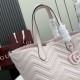 Replica di lusso Borsa tote media Gucci 855279 GG Marmont Rosa Imitazioni Replica Perfetta Borsa tote media Gucci 855279 GG Marmont Rosa firmate