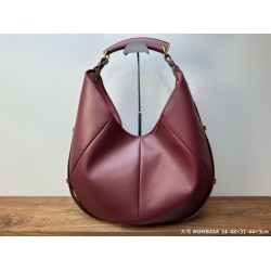 Borsa a tracolla grande YSL Saint Laurent Mombasa Borgogna Borsa a tracolla grande YSL Saint Laurent Mombasa Borgogna