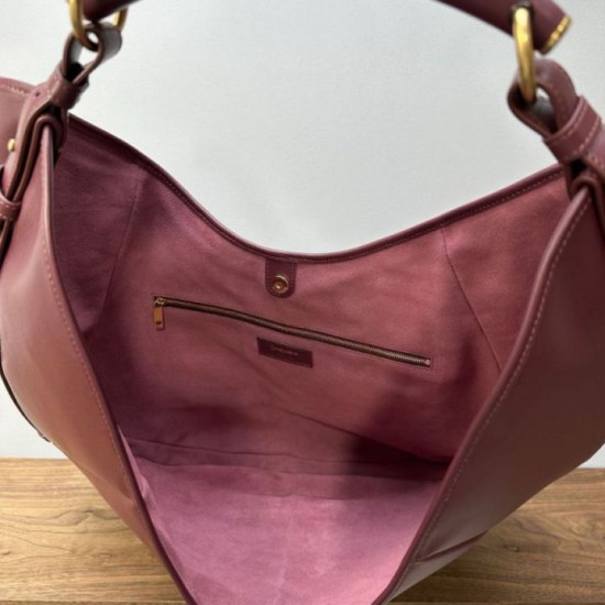 Replica di lusso Borsa a tracolla grande YSL Saint Laurent Mombasa Borgogna Imitazioni Cloni Borsa a tracolla grande YSL Saint Laurent Mombasa Borgogna firmate