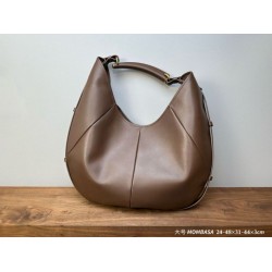 Borse a tracolla grande YSL Saint Laurent Mombasa Caffè