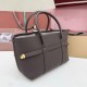 Cloni Borsa shopper Loro Piana Ghiera caffè firmate