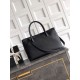 Replica di lusso Borsa tote Chanel Executive Cerf nera Imitazioni Cloni Borsa tote Chanel Executive Cerf nera firmate