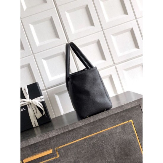 Replica di lusso Bora Pari shopper Chanel Cerf Executive in pelle di vitello nera 32cm Imitazioni Cloni Bora Pari replica shopper Chanel Cerf Executive in pelle di vitello nera 32cm firmate