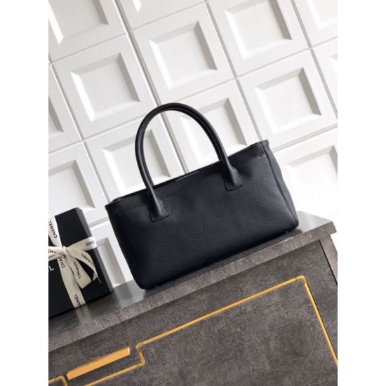 Replica di lusso Bora Pari shopper Chanel Cerf Executive in pelle di vitello nera 32cm Imitazioni Cloni Bora Pari replica shopper Chanel Cerf Executive in pelle di vitello nera 32cm firmate