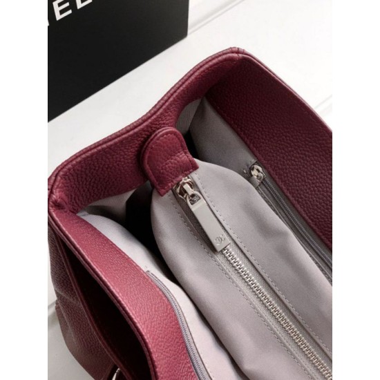 Replica di lusso Borse tote Chanel Executive Cerf Borgogna Imitazioni Replica Borse tote Chanel Executive Cerf Borgogna firmate