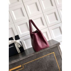Borse shopper Chanel Cerf Executive in pelle di vitello 32cm Borgogna Borse shopper Chanel Cerf Executive in pelle di vitello 32cm Borgogna