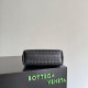 Replica di lusso Borse Imitazioni tote unsex piccola con cerniera intrecciata Bottega Veneta Nero Imitazioni Cloni Borse Imitazioni tote unsex piccola con cerniera intrecciata Bottega Veneta Nero firmate