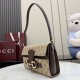 Replica di lusso Borse Firmate a tracolla media Gucci Horsebit Ristretto A0020Y marrone Imitazioni Cloni Borse Firmate Replica a tracolla media Gucci Horsebit Ristretto A0020Y marrone firmate