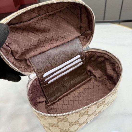 Cloni Mini borsa Gucci Tag A00231 Marrone firmate