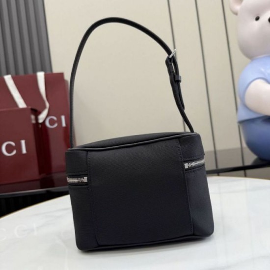 Replica di lusso Mini borsa Gucci Tag A00231 Nero Imitazioni Cloni Mini borsa Gucci Tag A00231 Nero firmate