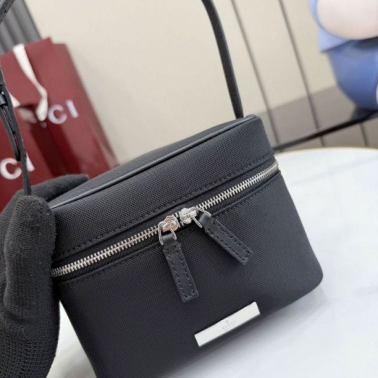 Replica di lusso Mini borsa Gucci Tag A00231 Nero Imitazioni Cloni Mini borsa Gucci Tag A00231 Nero firmate