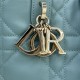 Replica di lusso Borsa tote verticale Dior Toujours piccola Blu Imitazioni Cloni Borsa tote verticale Dior Toujours piccola Blu firmate