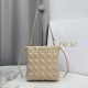 Replica di lusso Mini secchiello Dior Adiorable Albicocca Imitazioni Cloni Mini secchiello Dior Adiorable Albicocca firmate