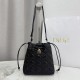 Replica di lusso Mini secchiello Dior Adiorable nera Imitazioni Cloni Mini secchiello Dior Adiorable nera firmate