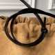 Cloni Borsa a secchiello Chanel AP5317 con coulisse scamosciata marrone firmate