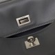 Replica di lusso Borsa a tracolla Balenciaga Rodeo media grigia Imitazioni Cloni Borsa a tracolla Balenciaga Rodeo media grigia firmate