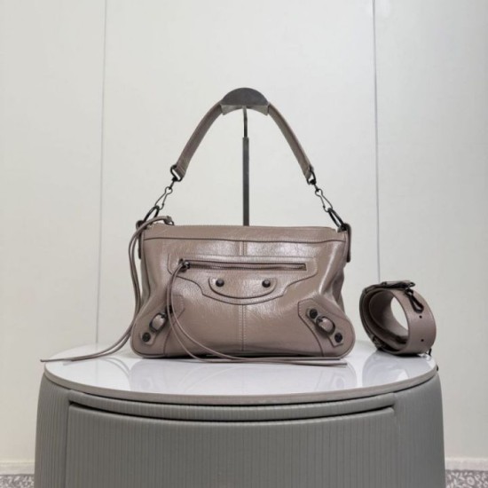 Replica di lusso Borsa a tracolla Balenciaga Le City Moto piccola/media Imitazioni Cloni Borsa a tracolla Balenciaga Le City Moto piccola/media firmate