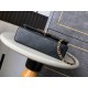 Replica di lusso Borsa a mano Chanel classica Flap A1112 nera 20/25cm Imitazioni Cloni Borsa a mano Chanel classica Flap A1112 nera 20/25cm firmate