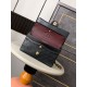 Replica di lusso Borsa a mano Chanel classica Flap A1112 nera 20/25cm Imitazioni Cloni Borsa a mano Chanel classica Flap A1112 nera 20/25cm firmate