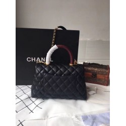 Borse a mano Chanel Coco nera 23/28cm 01 Borse a mano Chanel Coco nera 23/28cm 01