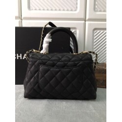 Borsa a mano Chanel Coco nera 23/28cm 02 Borsa a mano Chanel Coco nera 23/28cm 02