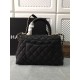 Replica di lusso Borsa a mano Chanel Coco nera 23/28cm 02 Imitazioni Cloni Borsa a mano Chanel Coco nera 23/28cm 02 firmate