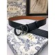 Replica di lusso Cintura Dior Montaigne Reversibile da 35mm vitello ultra opaca Imitazioni Cloni Cintura Dior Montaigne Reversibile da 35mm vitello ultra opaca firmate