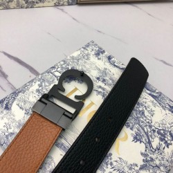 Replica di lusso Cintura Dior Montaigne Reversibile da 35mm vitello ultra opaca Imitazioni Cloni Cintura Dior Montaigne Reversibile da 35mm vitello ultra opaca firmate