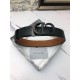 Replica di lusso Cintura Dior Montaigne Reversibile da 35mm vitello ultra opaca Imitazioni Cloni Cintura Dior Montaigne Reversibile da 35mm vitello ultra opaca firmate