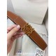 Replica di lusso Cintura reversibile Loewe Anagram 32mm Marrone/Blu Imitazioni Cloni Cintura reversibile Loewe Anagram 32mm Marrone/Blu firmate